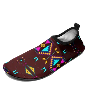 Rite of Passage Pemmikan Berry Kid's Sockamoccs Slip On Shoes