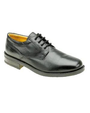 Roamers Mens Lace Up Plain Gibson Shoes