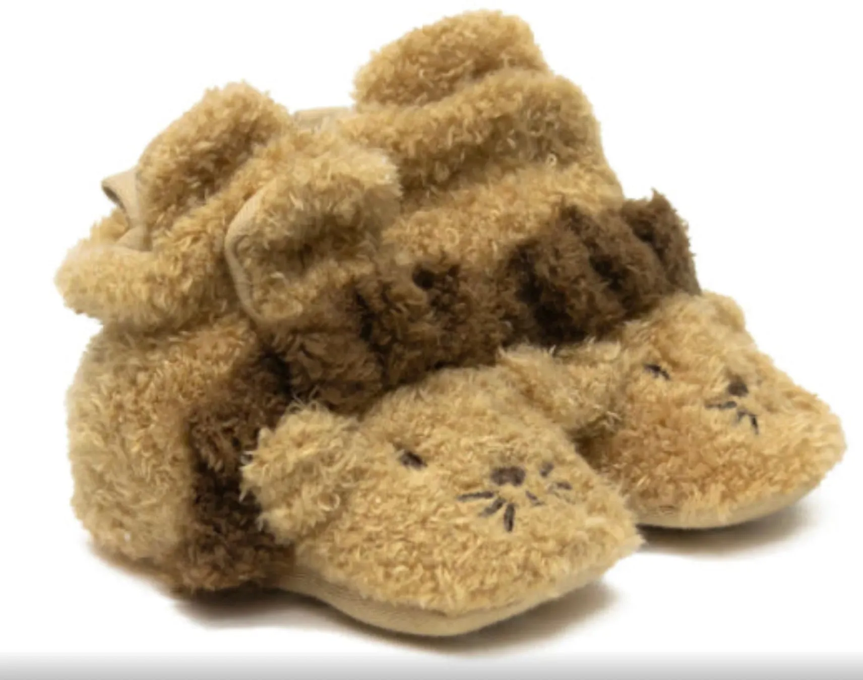 Robeez-Sherpa-Fuzzy Snap Booties