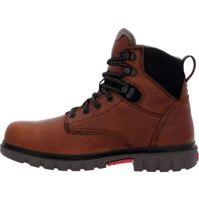 Rocky Men's Worksmart 6" WP Composite Toe Work Boot -Brown- RKK0401