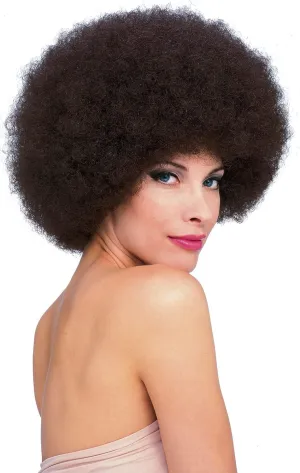 Rubie's Adult Brown Afro Wig