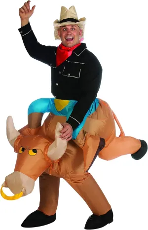 Rubie's Men's Bull Rider Inflatable Costume