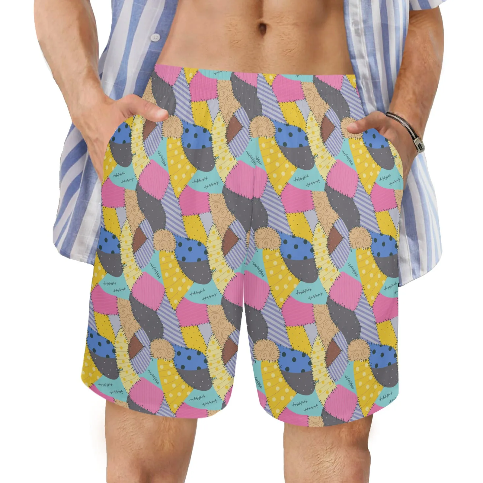 Sally's Dress Men's Swim Trunks Swimsuit