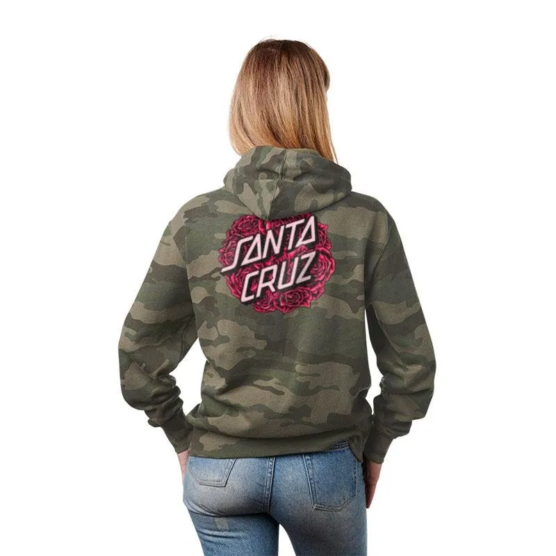 Santa Cruz Bouquet Dot P/O Hooded Womens Sweatshirt