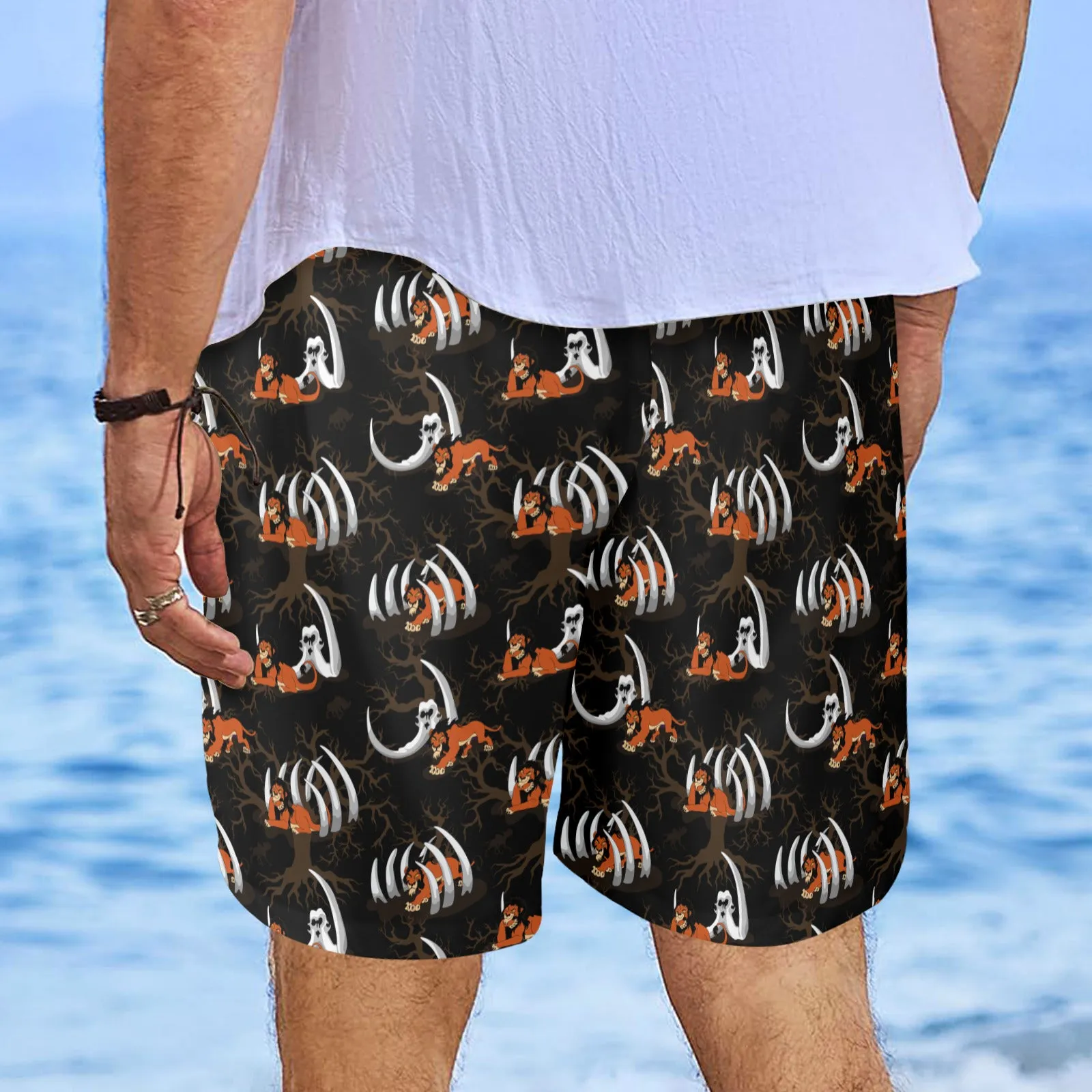 Scar Men's Swim Trunks Swimsuit