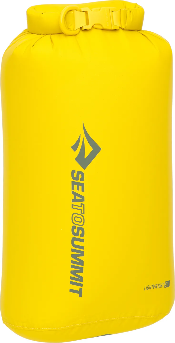 Sea To Summit Lightweight Eco Dry Bag 5L Sulphur | Buy Sea To Summit Lightweight Eco Dry Bag 5L Sulphur here | Outnorth