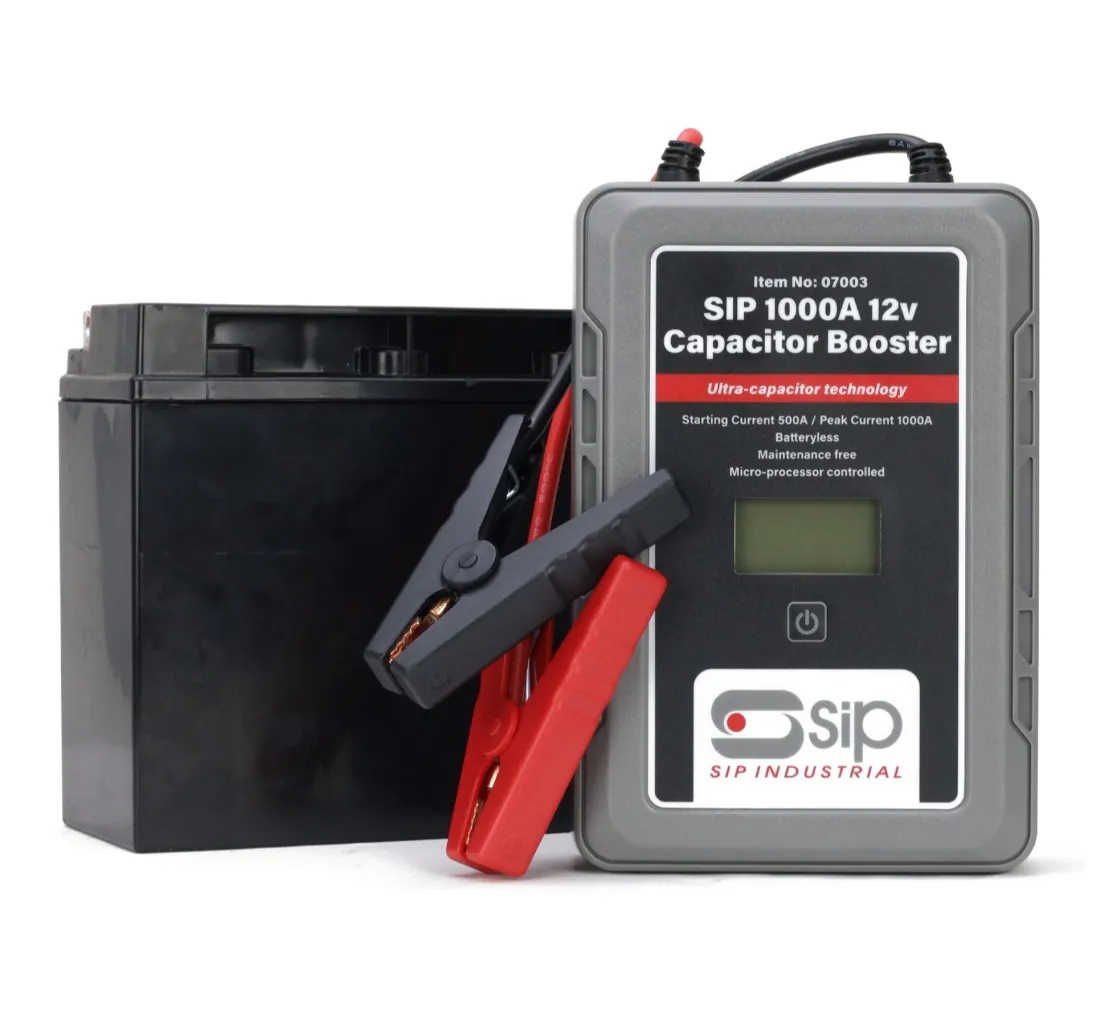 SIP 1000A 12v Capacitor Booster