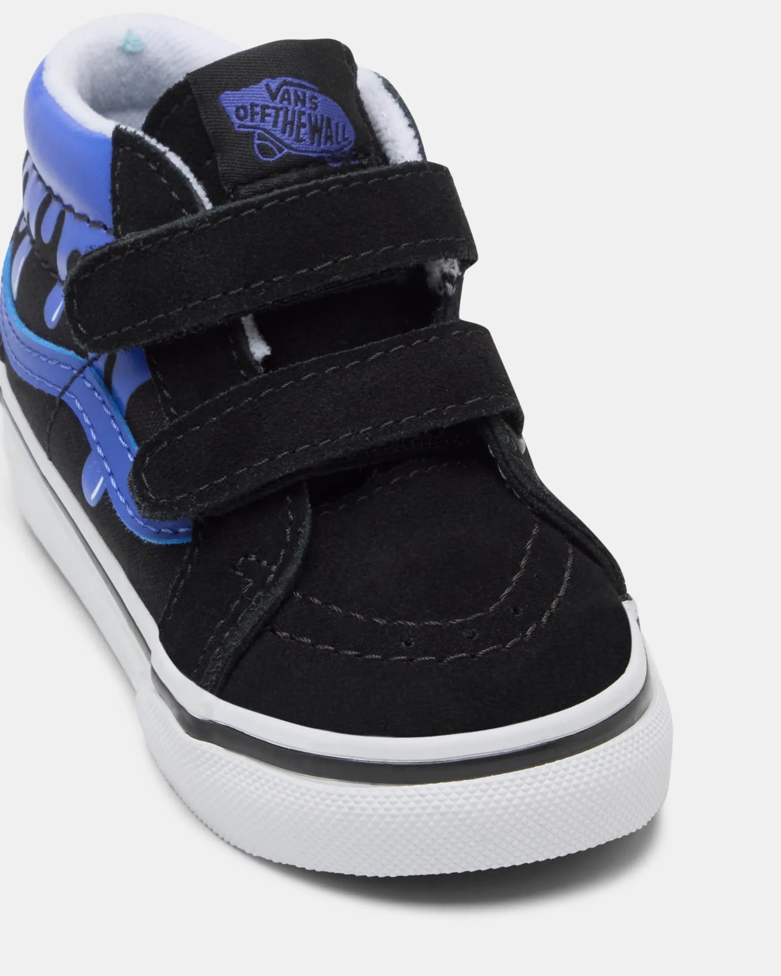 Sk8 Mid V Glow Slime Infant Black/Blue