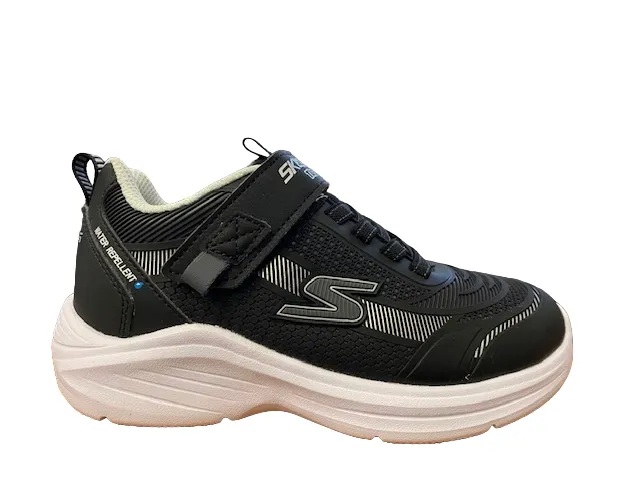 Skechers scarpa da ginnastica da bambino Hyper Blitz Hydro Tronix 403861L/BKSL nero argento