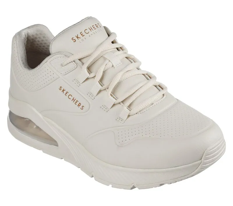 Skechers scarpa Sneakers da uomo Uno 2 232181/OFWT bianco sporco