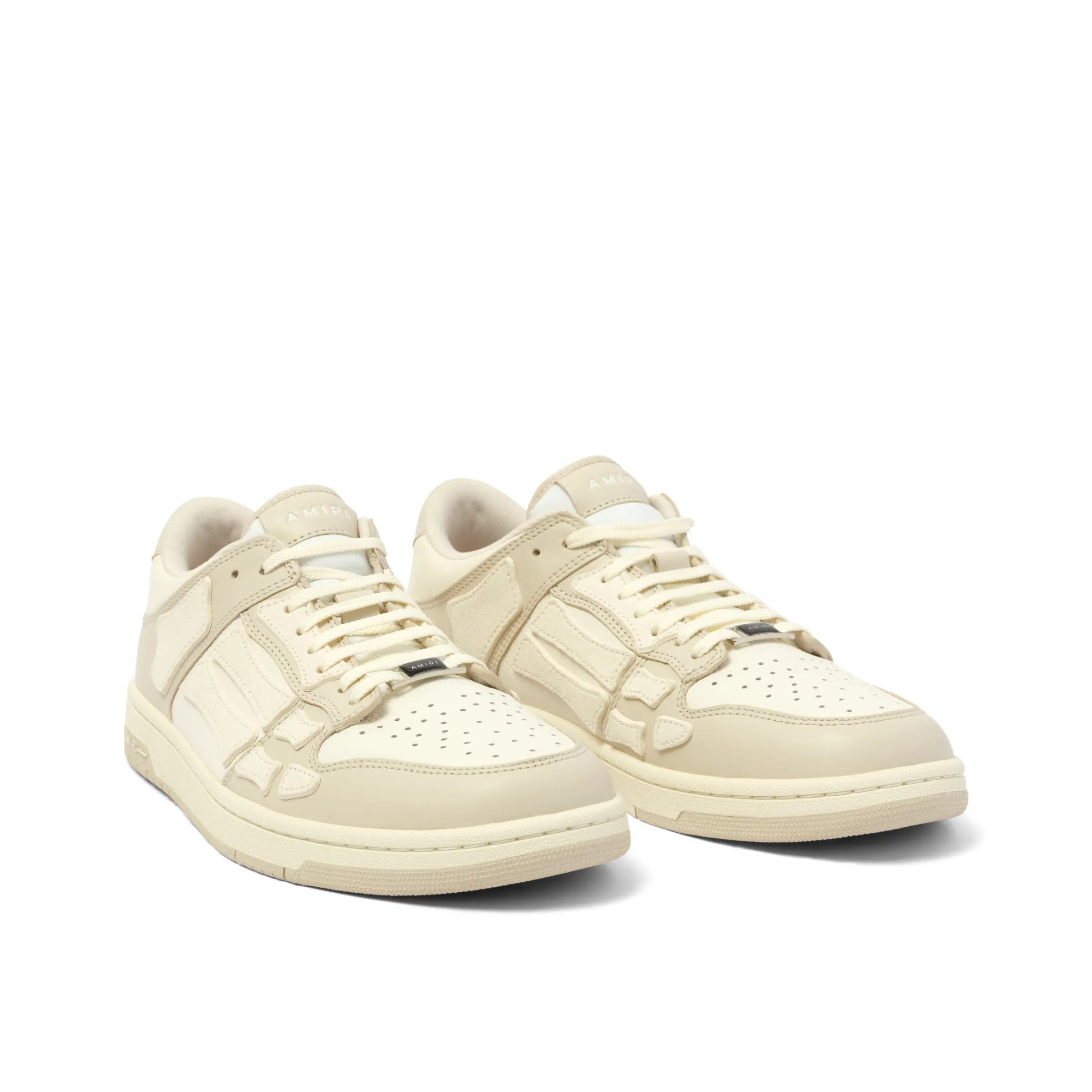 Skeleton Low Top Sneaker in Alabaster