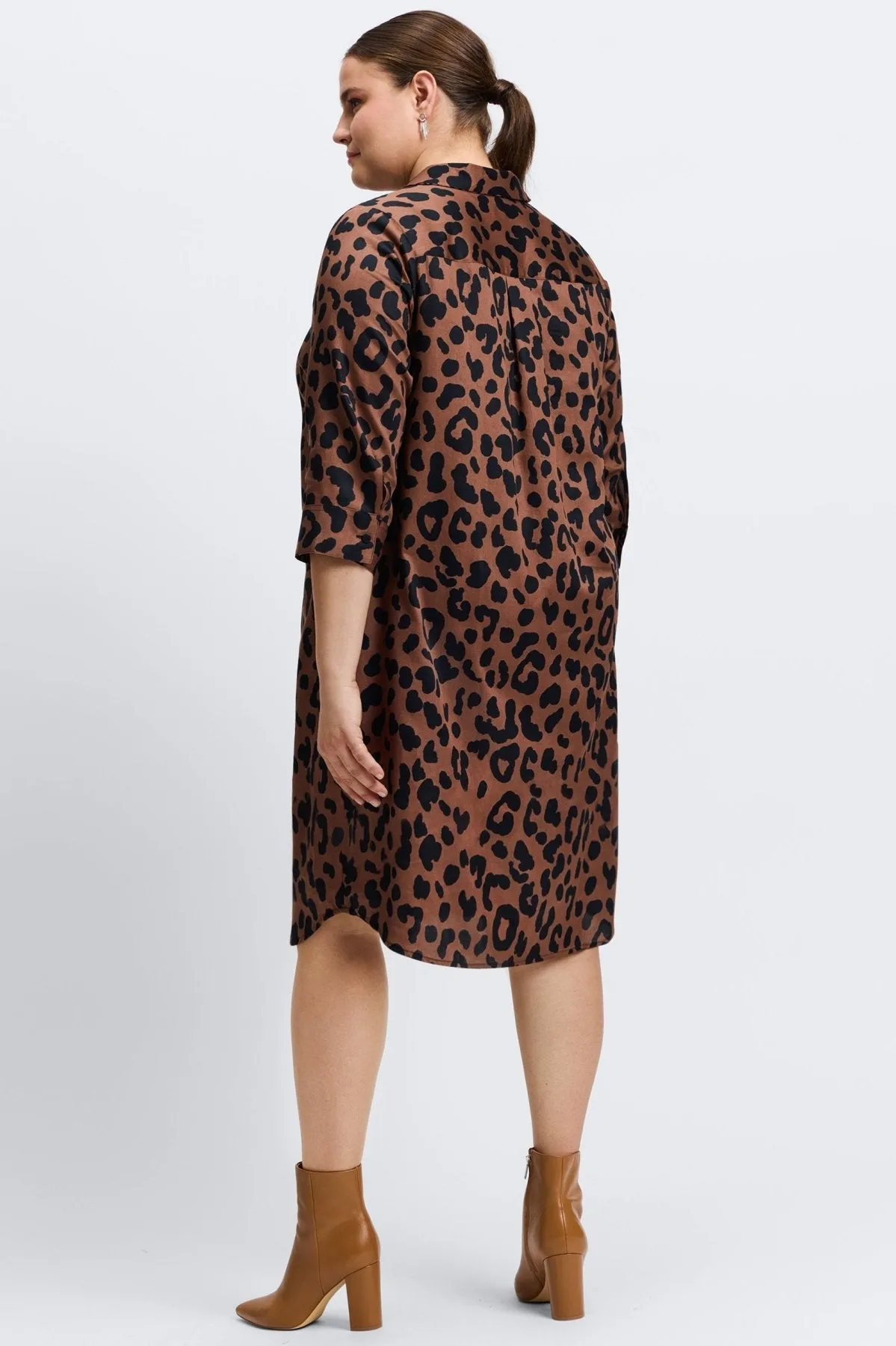 Sloane Plus Cheetah Dress