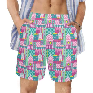 Small World Men's Swim Trunks Swimsuit