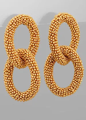 Solmar Link Hoops- Gold