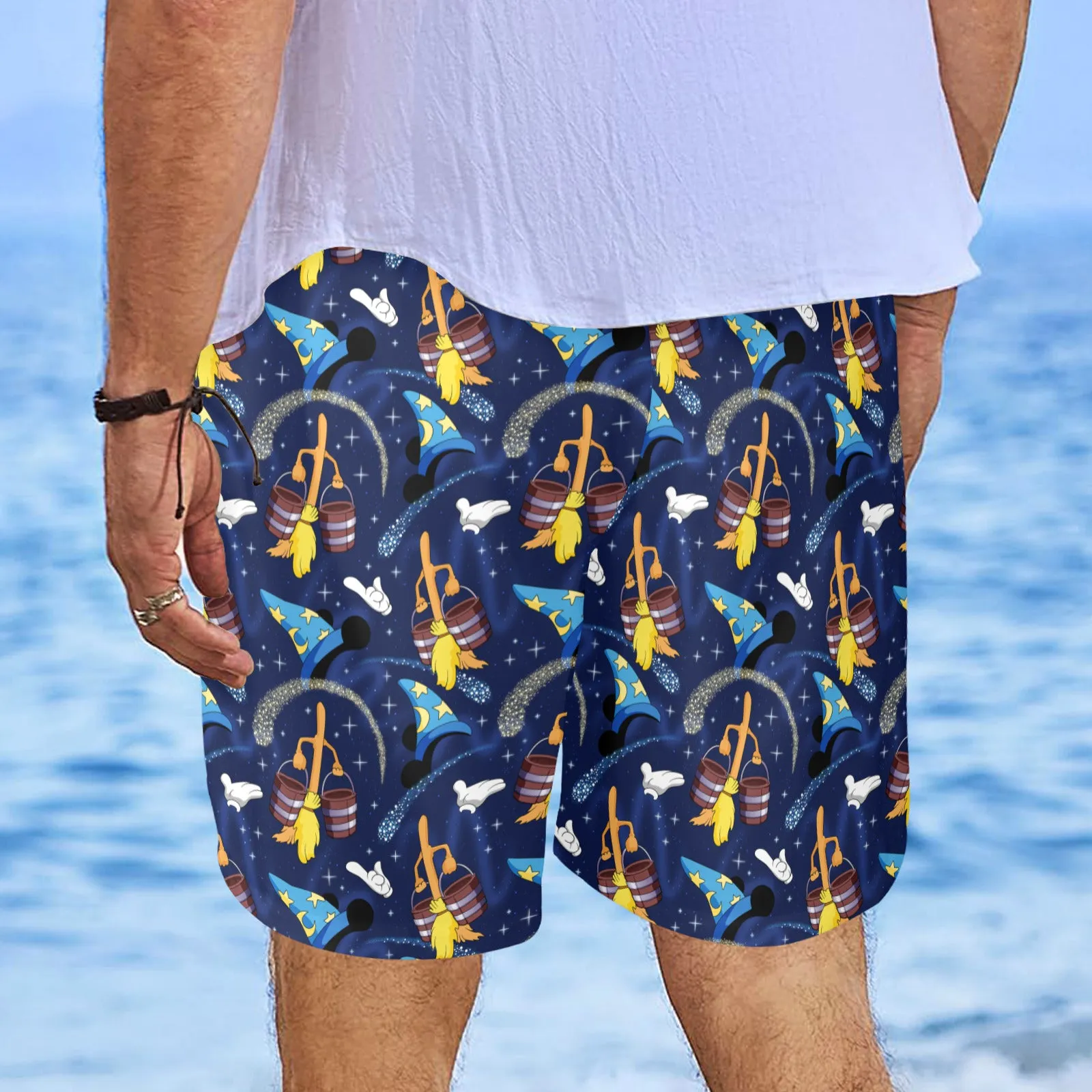 Sorcerer Men's Swim Trunks Swimsuit