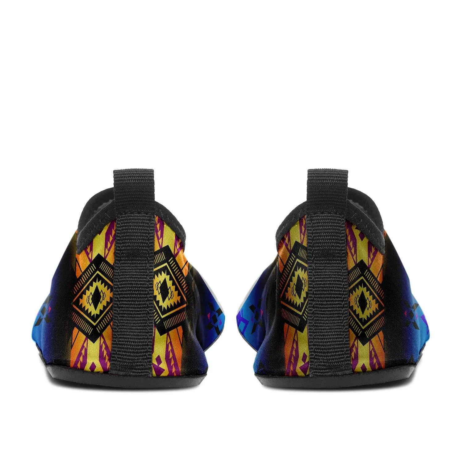 Sovereign Nation Sunset Sockamoccs Kid's Sockamoccs Slip On Shoes