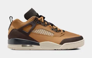 Spizike Low Flax Mens Basketball Shoes (Flax/Baroque Brown/Black/Sanddrift/Vintage Coral)