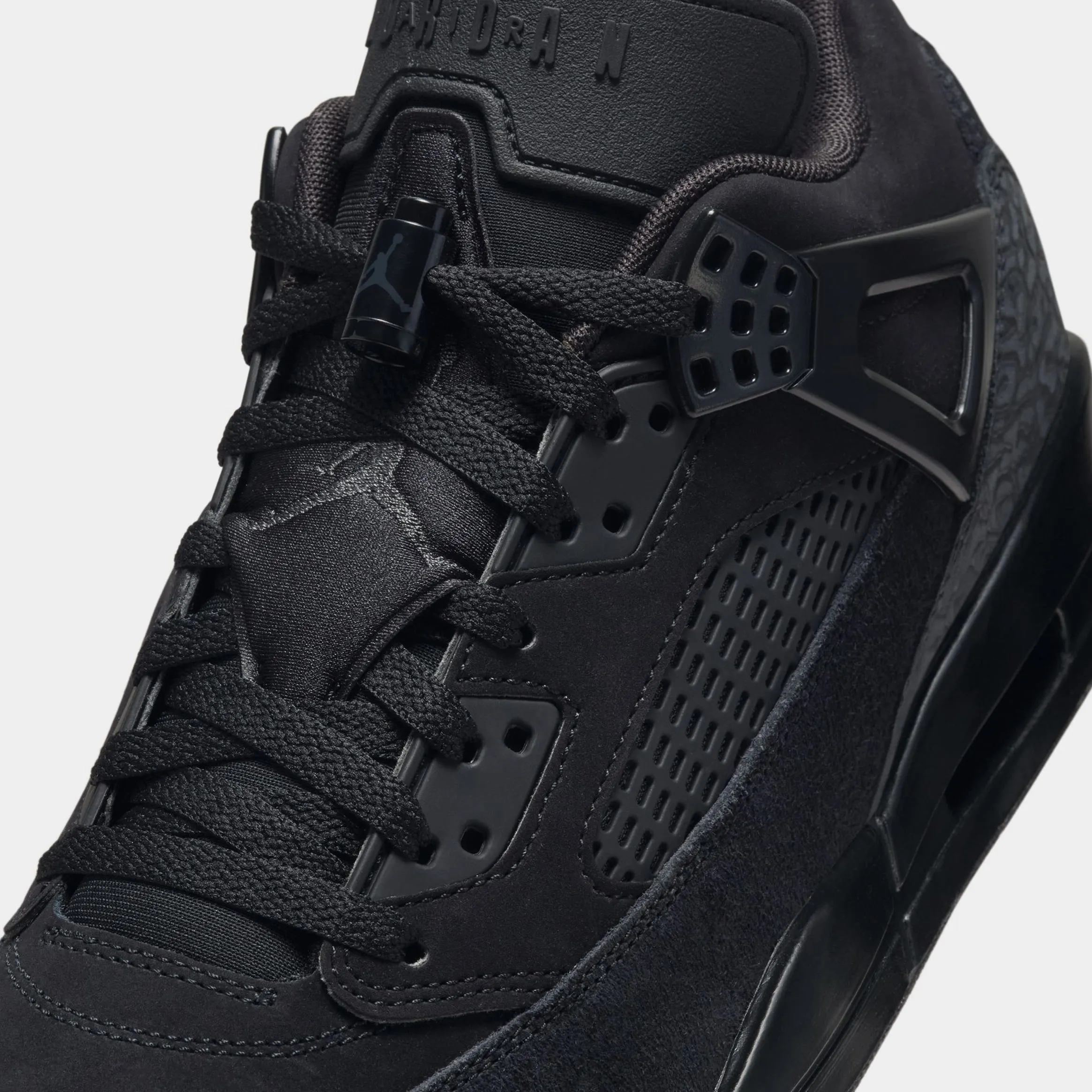 Spizike Low Mens Basketball Shoes (Black)