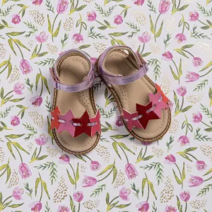 Stars Sandal Toddler Fuchsia