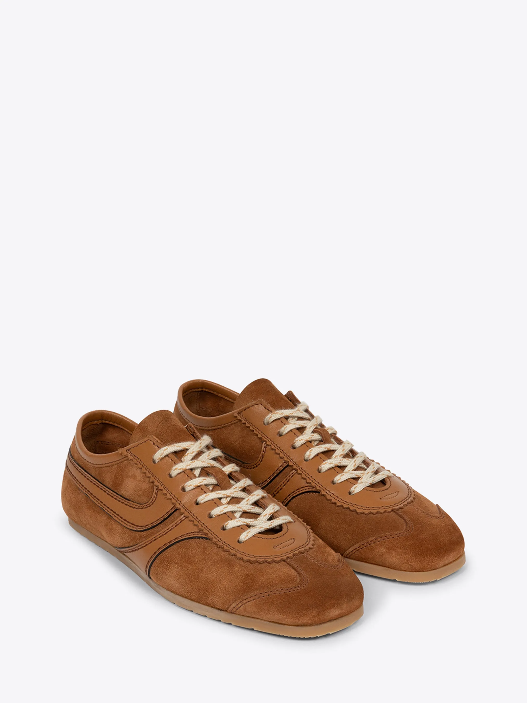 Suede sneakers