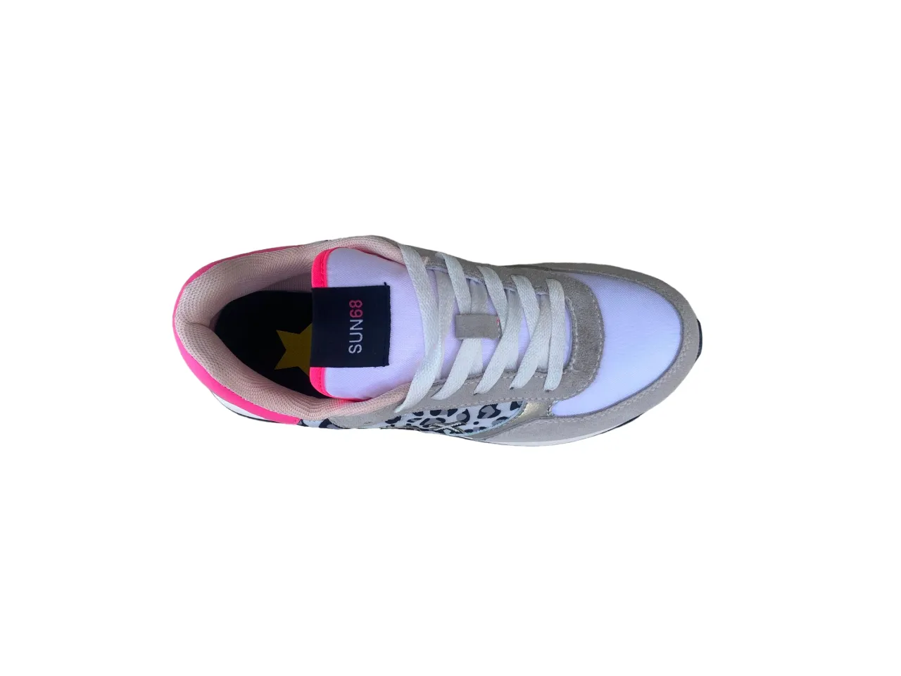 Sun68 sneakers da ragazza Girl's Kelly Animal Body Z32417 01 bianco