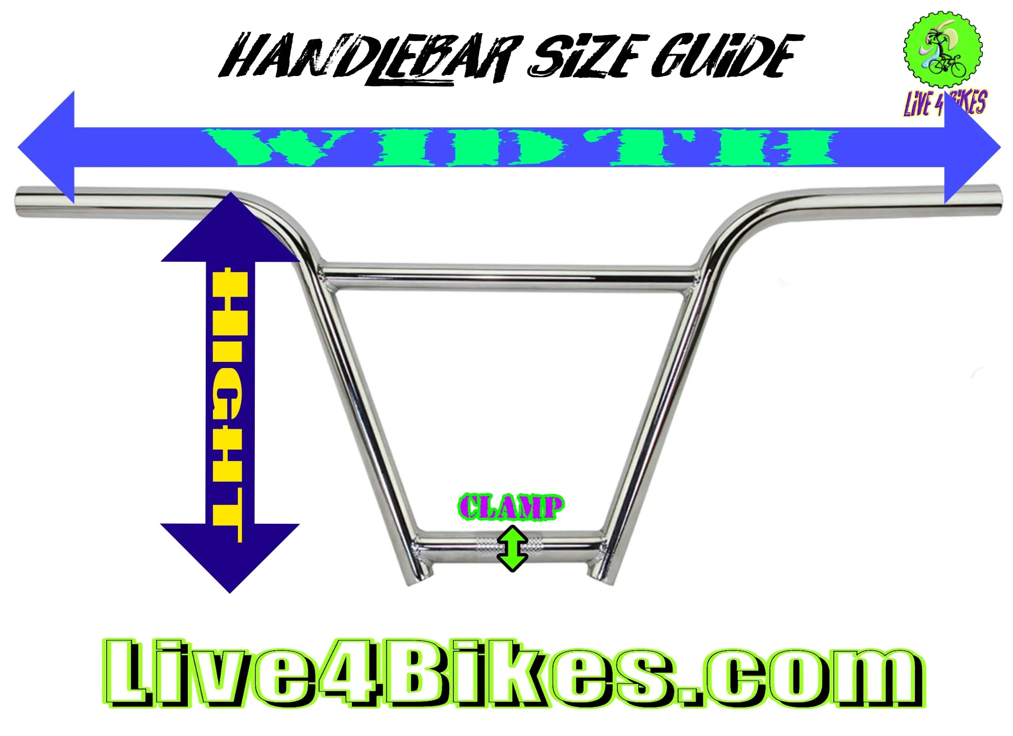 Sunday Discovery Bmx Handlebars 4130 chromoly - Live4Bikes