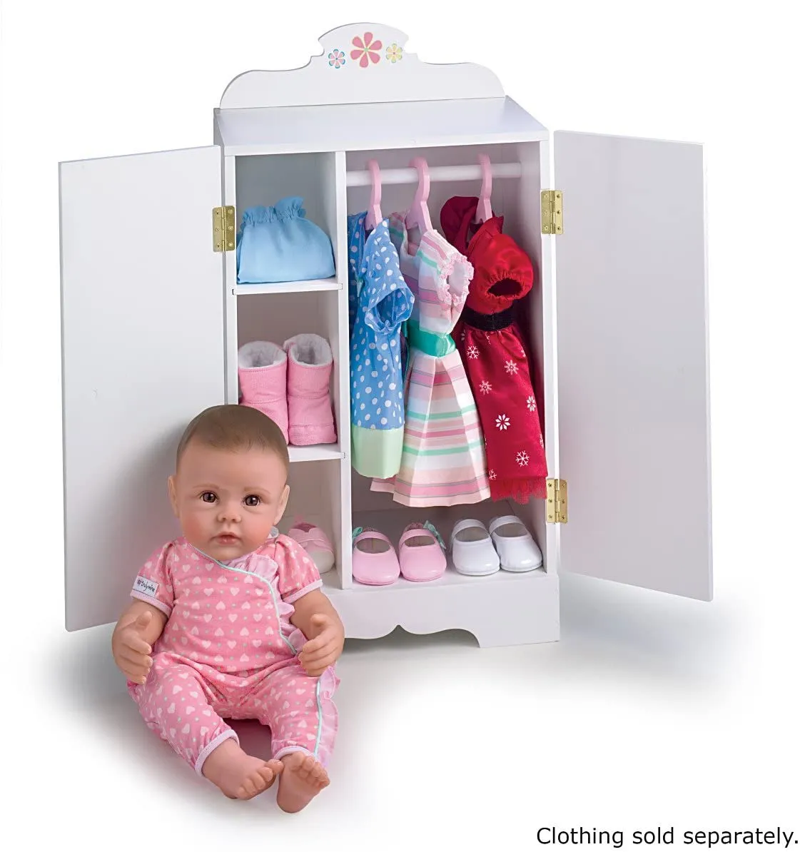 The Ashton-Drake Galleries Wardrobe & Hangers Baby Doll Accessory Set for Playtime Fun Extra Stylish So Truly Mine® Baby Doll