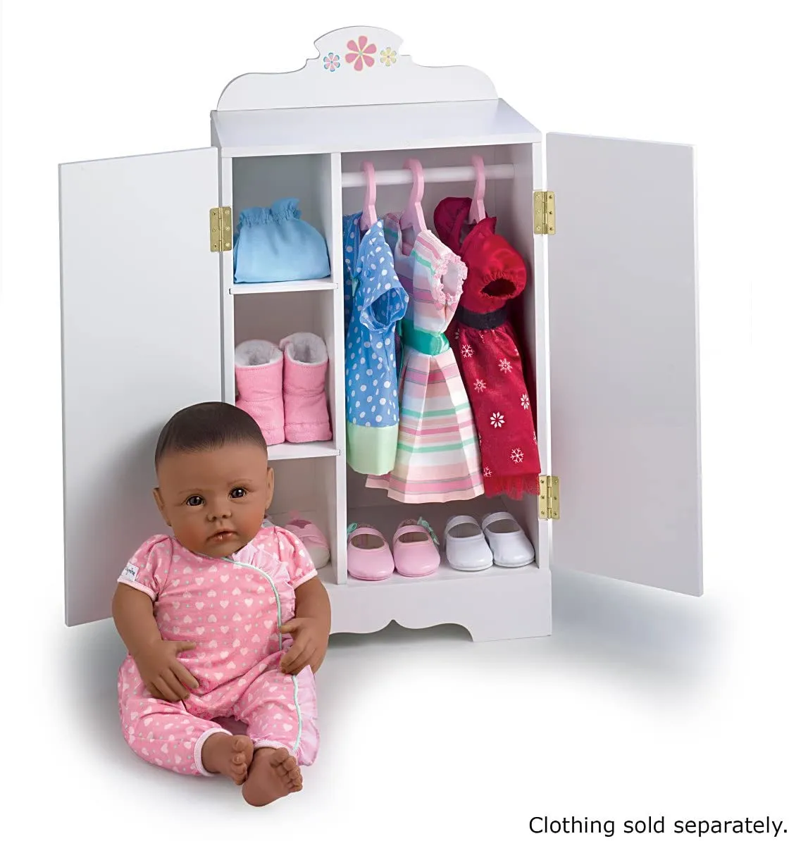 The Ashton-Drake Galleries Wardrobe & Hangers Baby Doll Accessory Set for Playtime Fun Extra Stylish So Truly Mine® Baby Doll