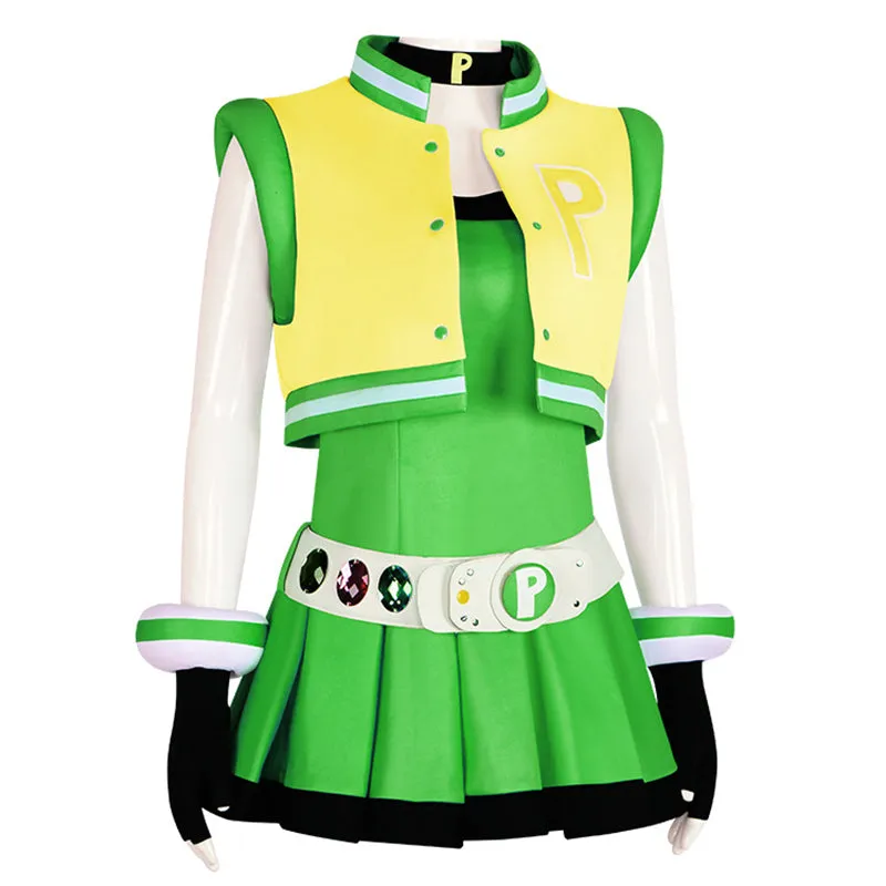 The Powerpuff Girls Z Buttercup Kaoru Matsubara Cosplay Costume