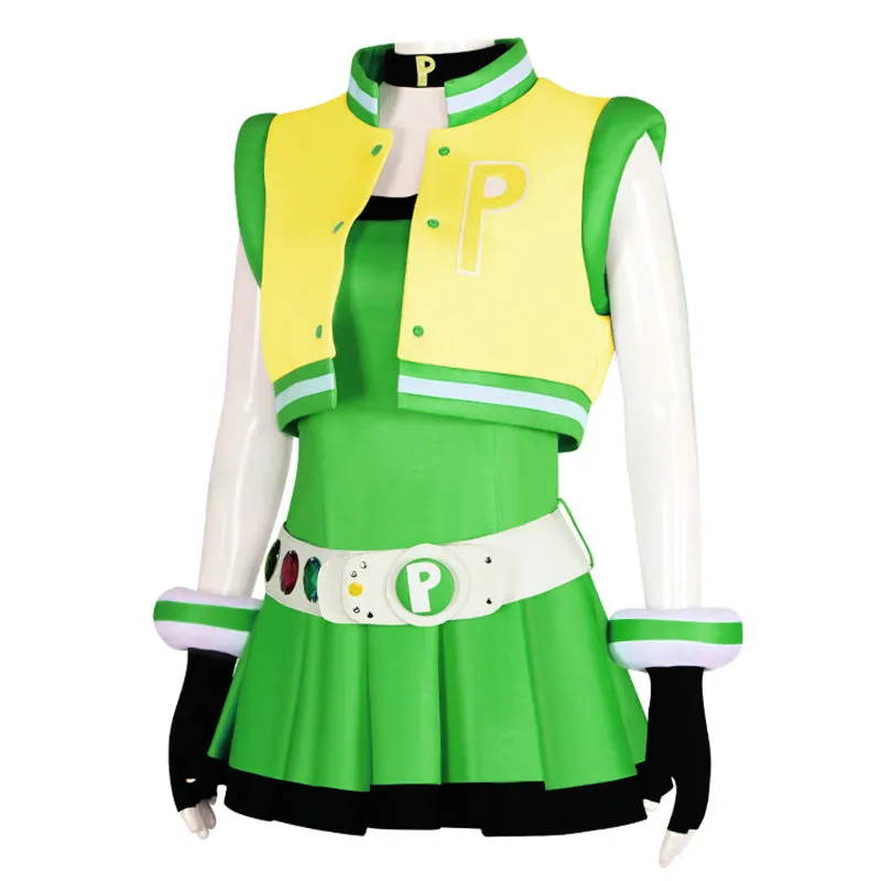 The Powerpuff Girls Z Buttercup Kaoru Matsubara Cosplay Costume