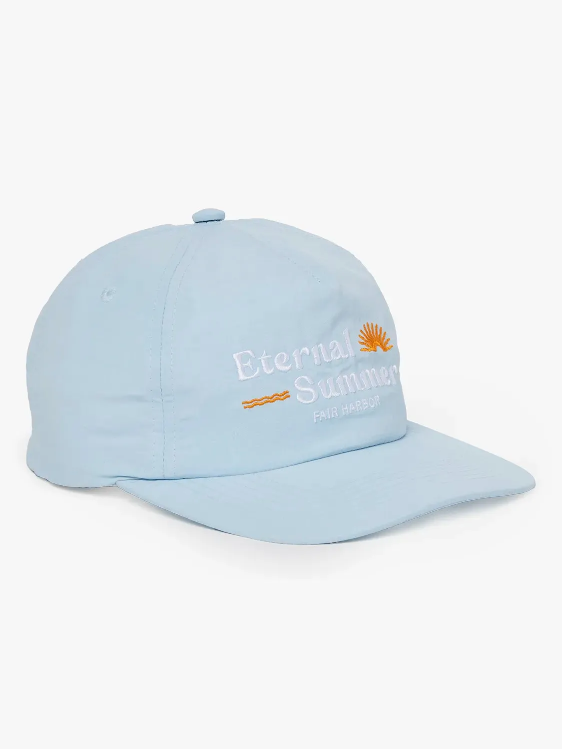 The Shoreline 5-Panel Hat | Cerulean