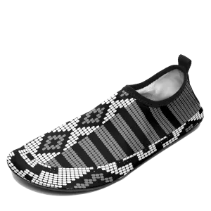 Traditional Powwow 04 Kid's Sockamoccs Slip On Shoes