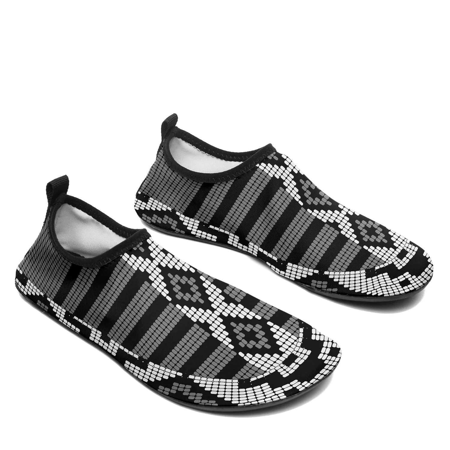 Traditional Powwow 04 Kid's Sockamoccs Slip On Shoes