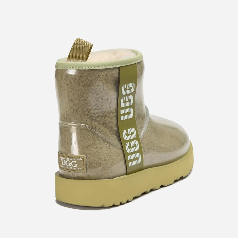 Ugg Classic Kids Clear Boots (Waterproof) (Glow in The Dark)