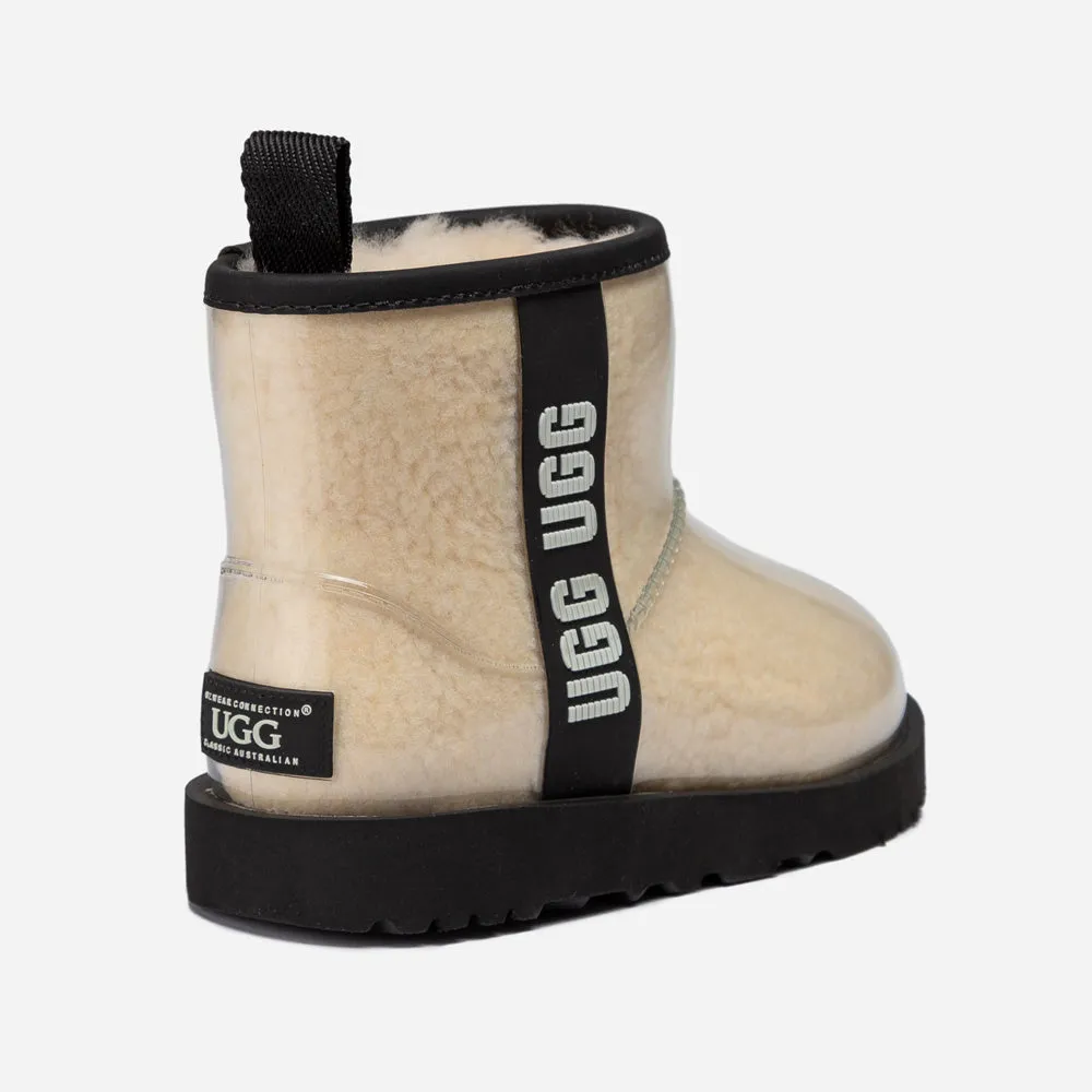 Ugg Classic Kids Clear Boots (Waterproof) (Glow in The Dark)