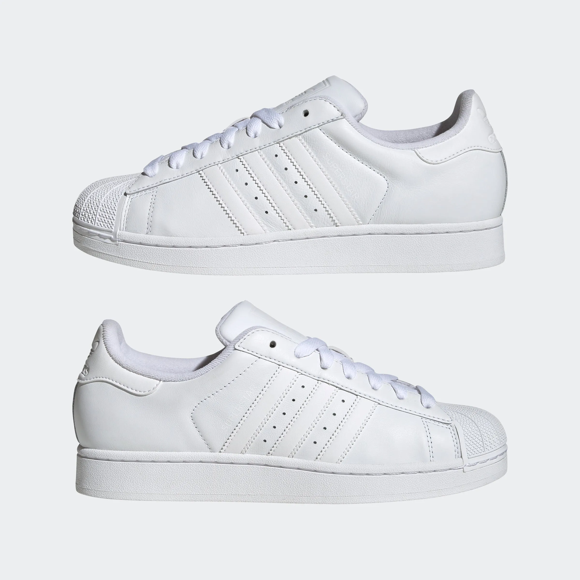 Unisex adidas Originals Superstar II Shoes Triple Cloud White