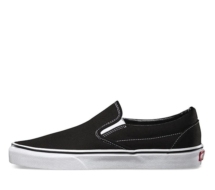 VANS - Classic Slip-On - BLACK/WHITE