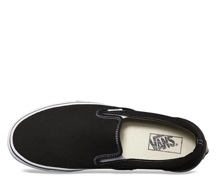 VANS - Classic Slip-On - BLACK/WHITE