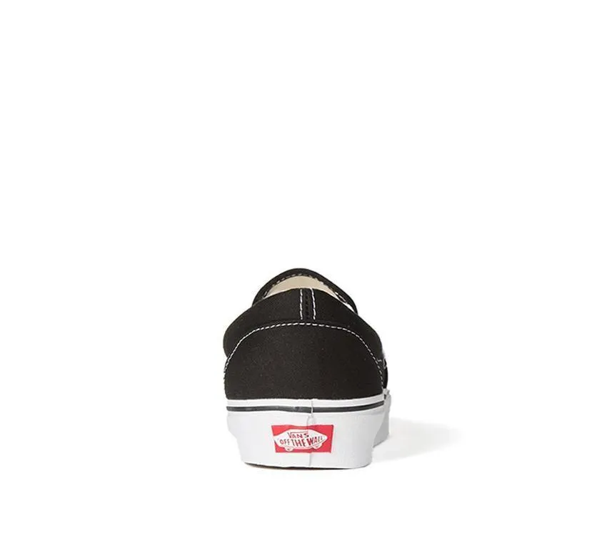 VANS - Classic Slip-On - BLACK/WHITE