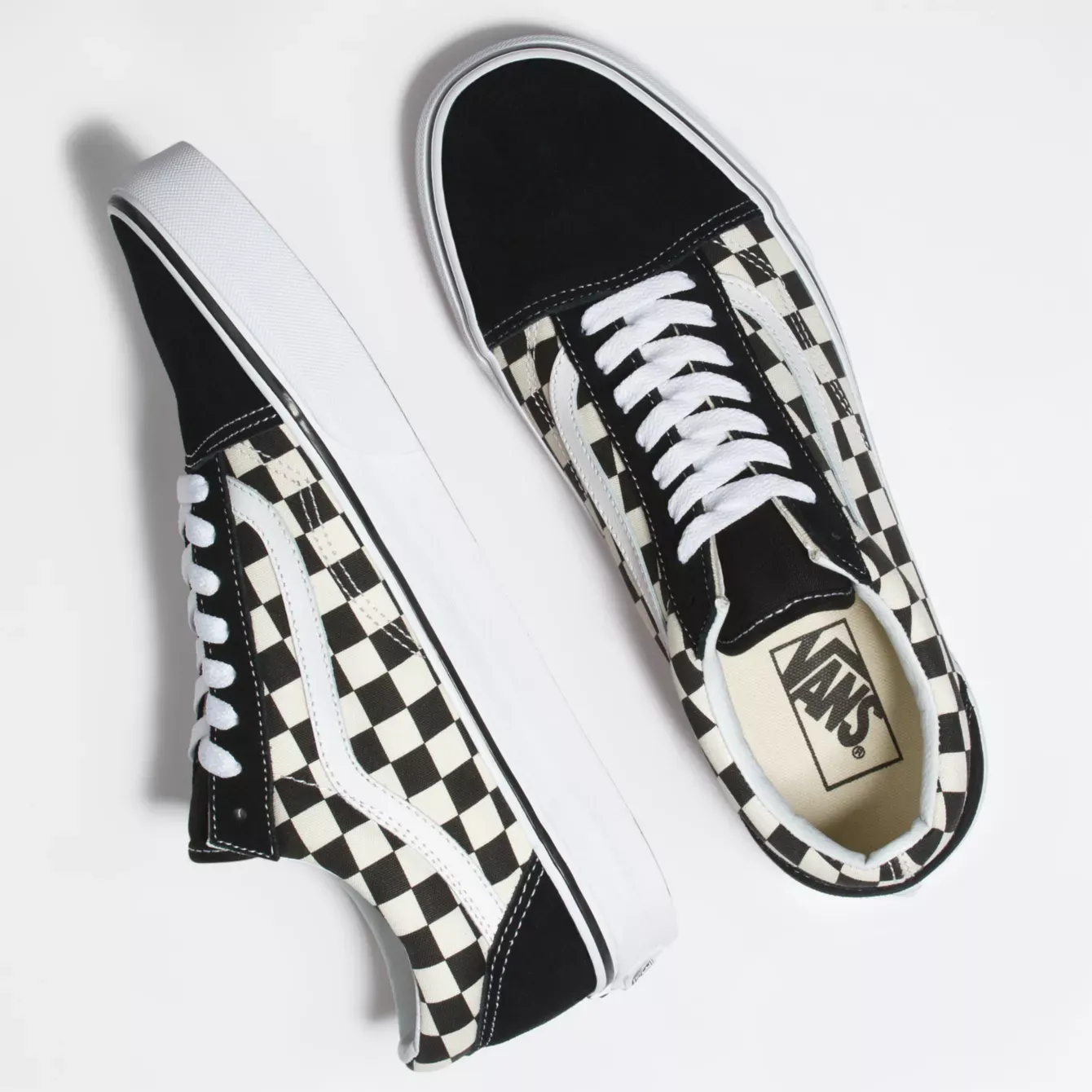 VANS Primary Check Old Skool Children's Sneaker