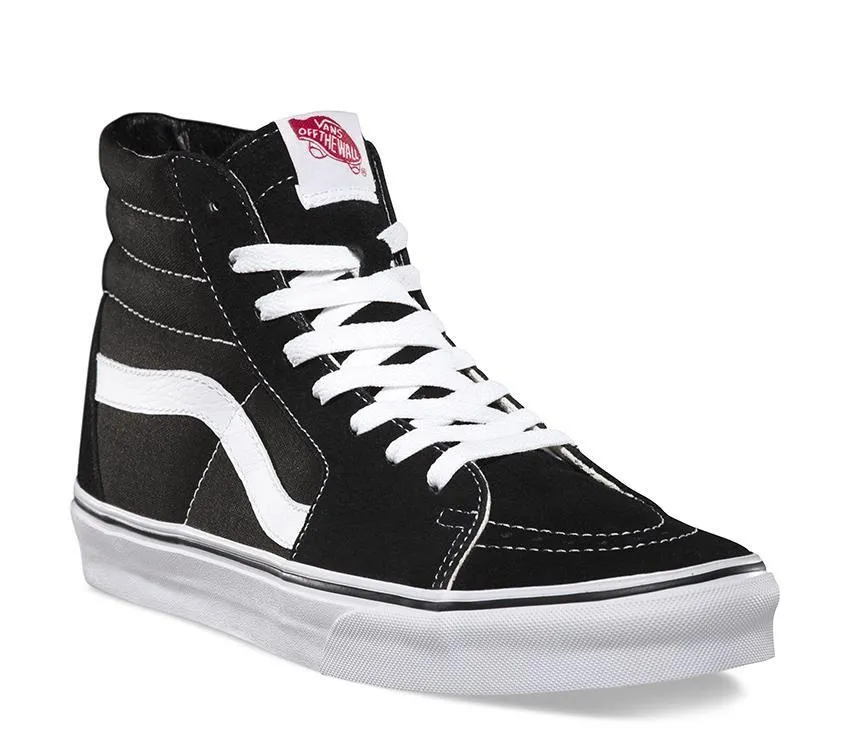 Vans Sk8 Hi Black/Black/White