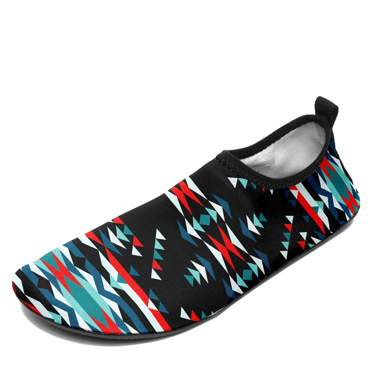 Visions of Peaceful Nights Sockamoccs Kid's Sockamoccs Slip On Shoes