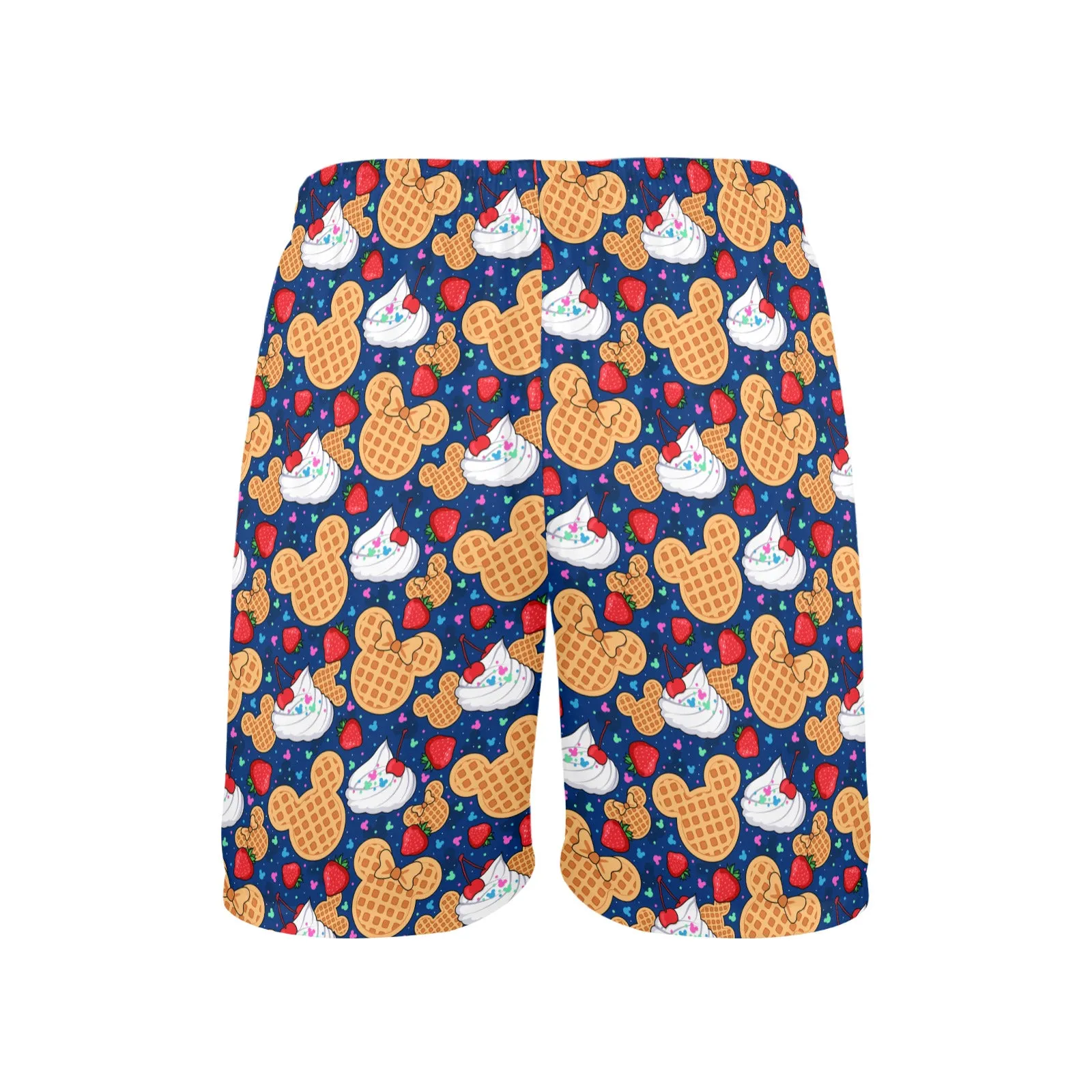 Waffles Men's Swim Trunks Swimsuit