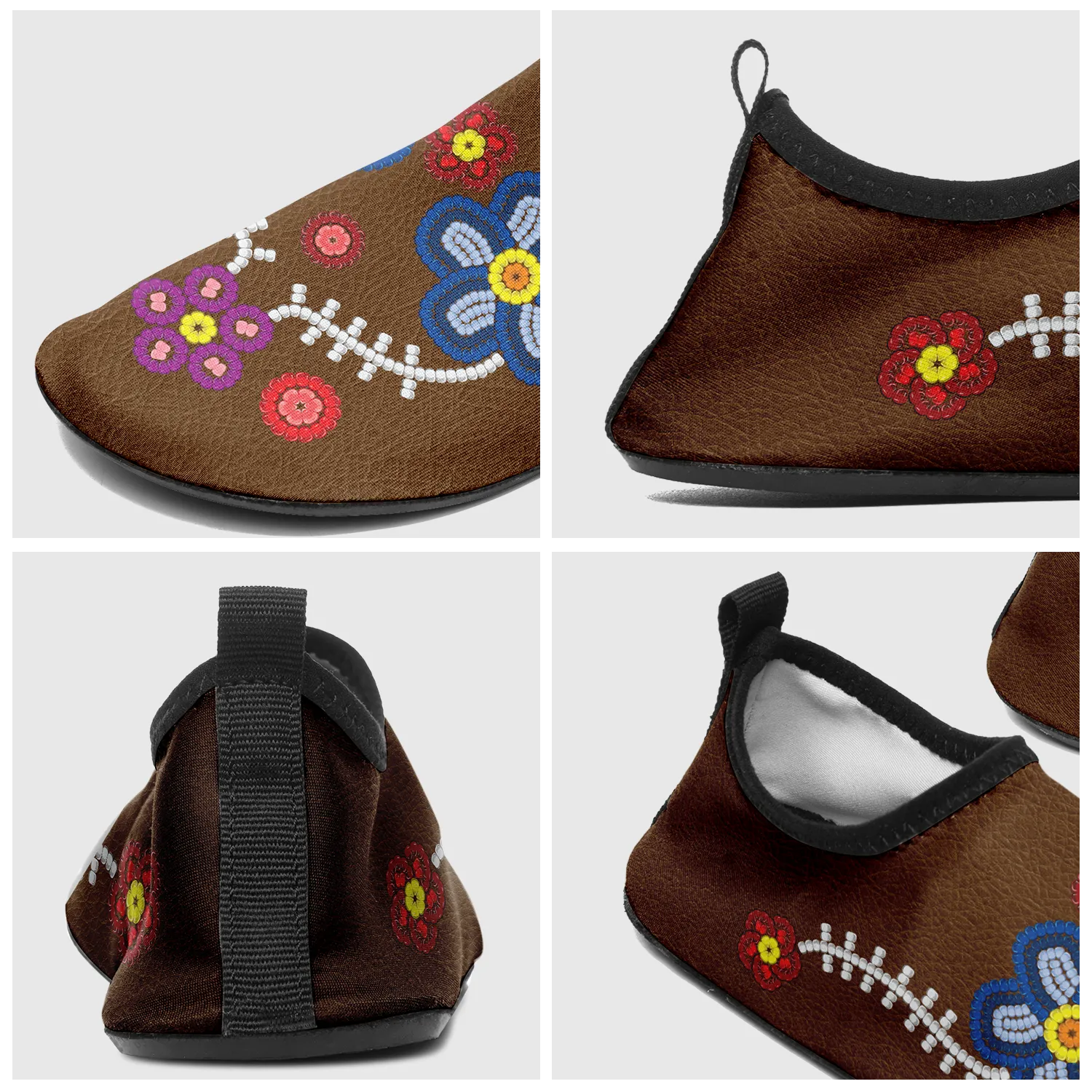 Wildflower Dreams 1 Kid's Sockamoccs Slip On Shoes