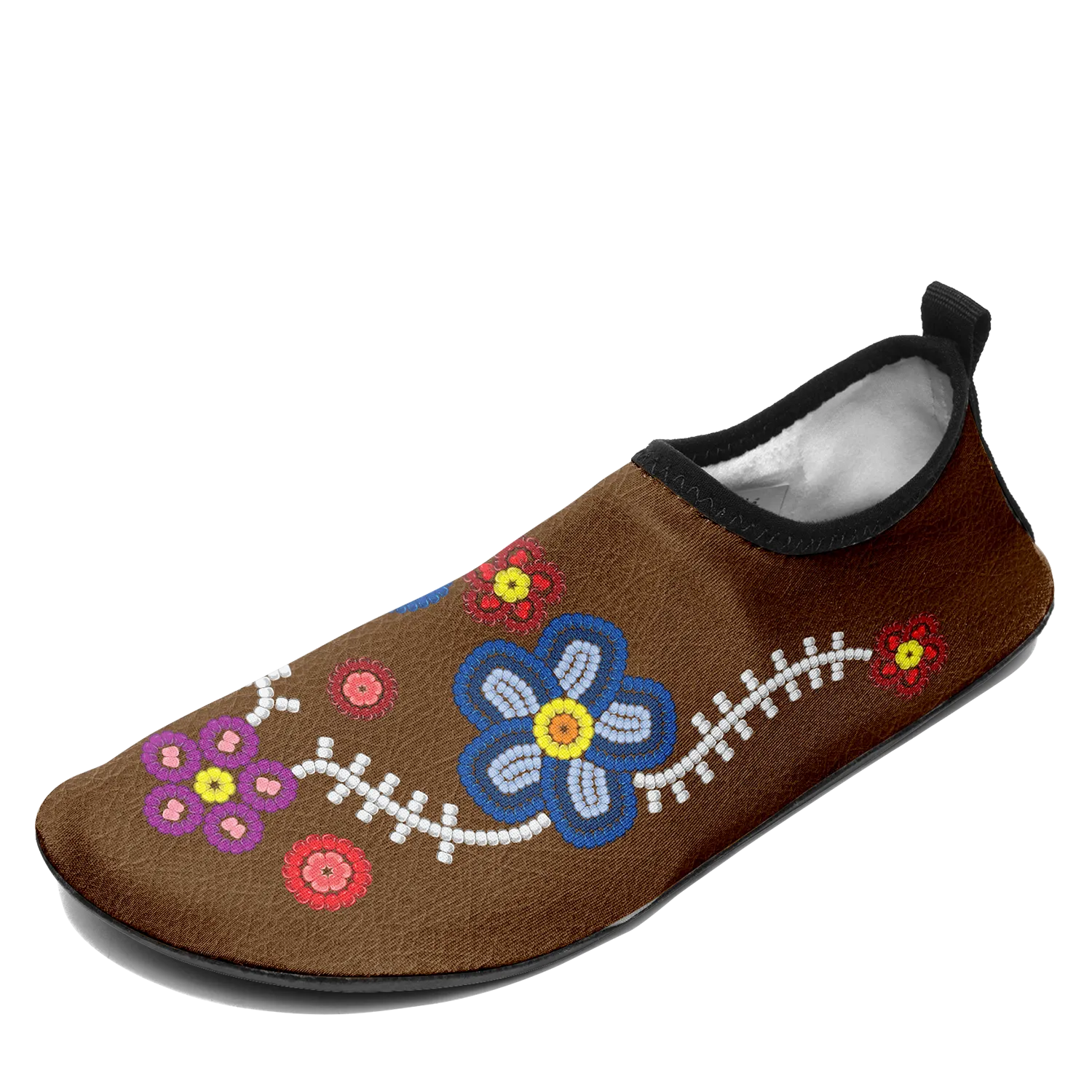 Wildflower Dreams 1 Kid's Sockamoccs Slip On Shoes