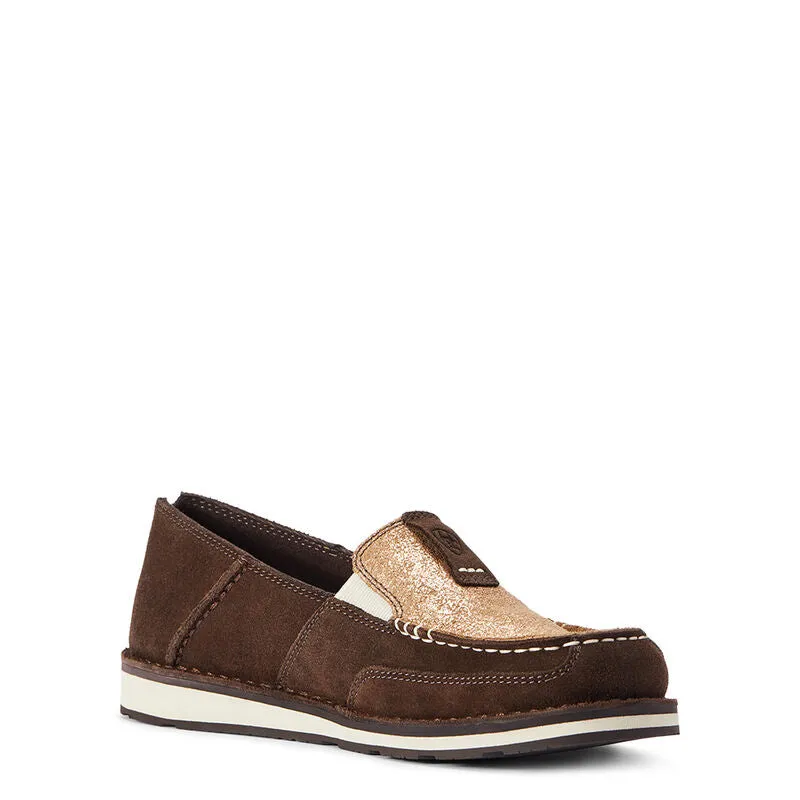 Womens Ariat Brown Cruiser Slip Ons