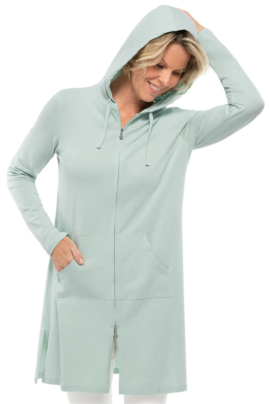 Women's Cabana Hoodie  |  Misty Aqua