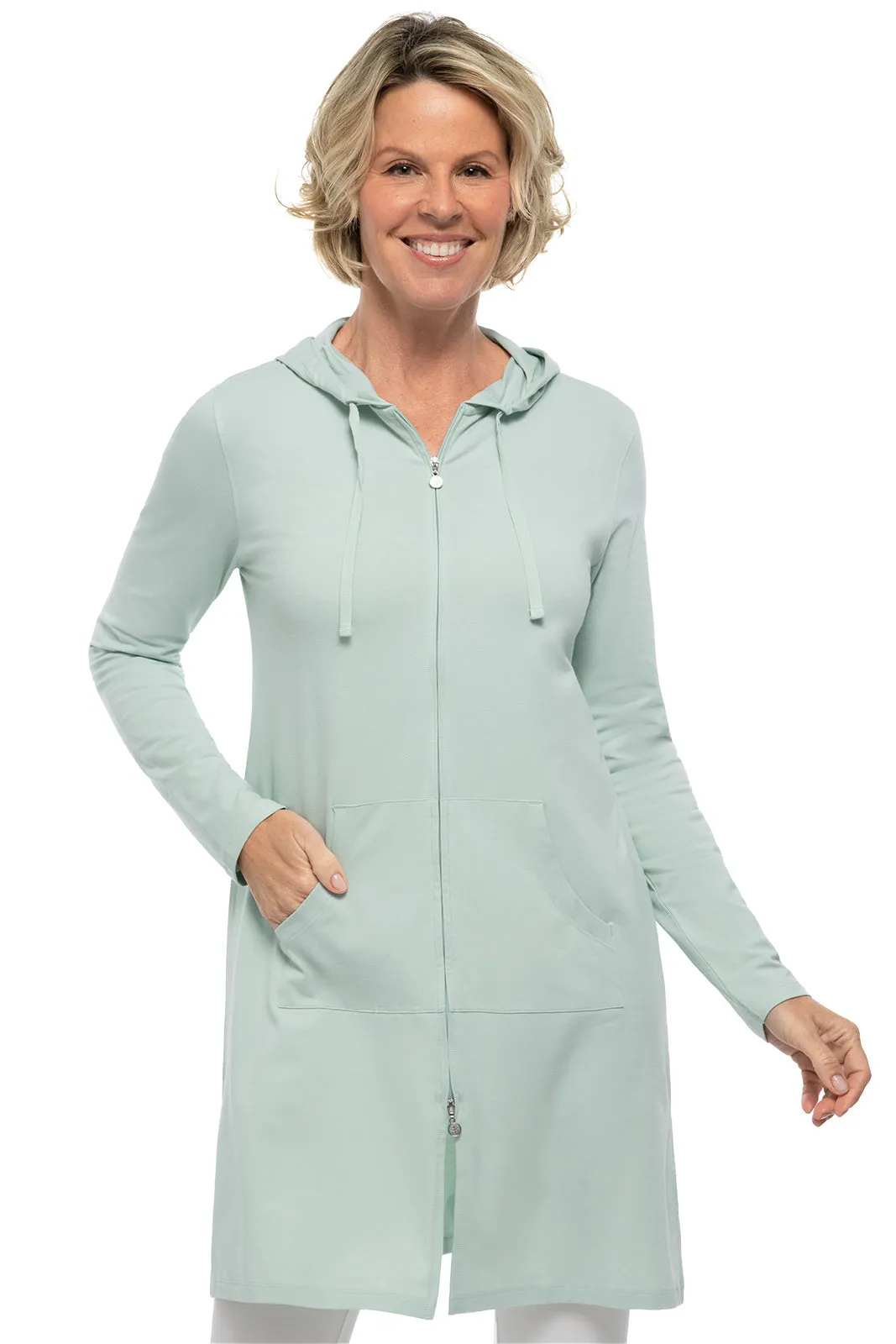 Women's Cabana Hoodie  |  Misty Aqua