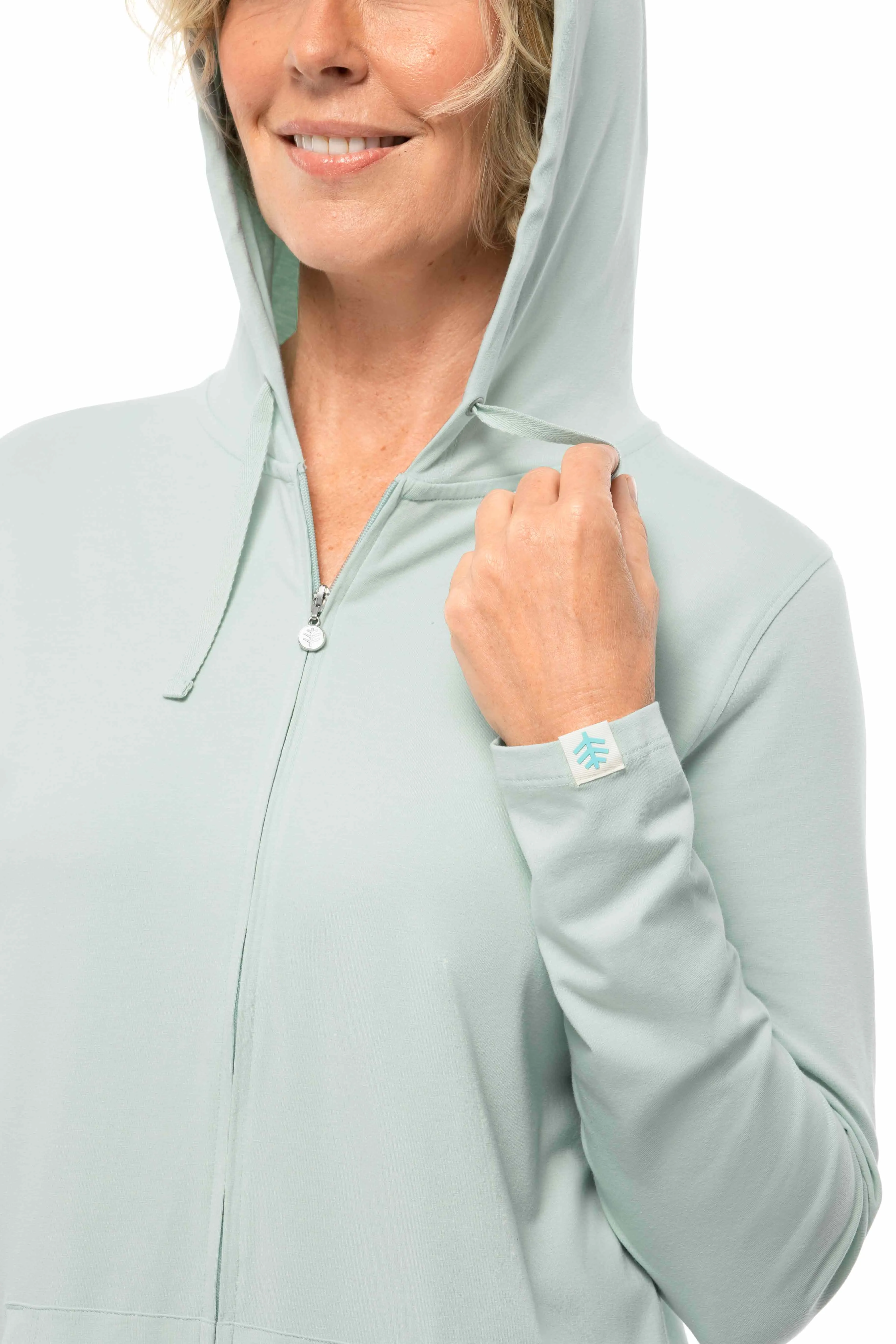 Women's Cabana Hoodie  |  Misty Aqua