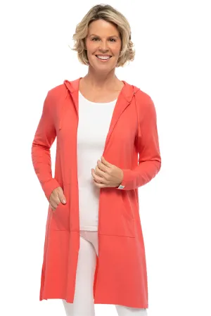 Women's Cabana Hoodie  |  Vivid Coral